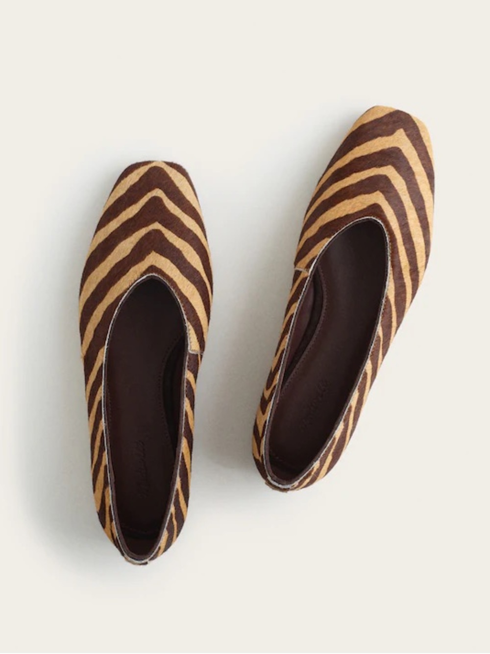 Mylie Ballet Flat in Haircalf - NWT